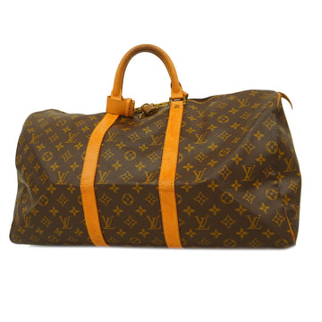 LOUIS VUITTONAuth  Monogram Keepol 50 M41426 Men,Women,Unisex Boston Bag