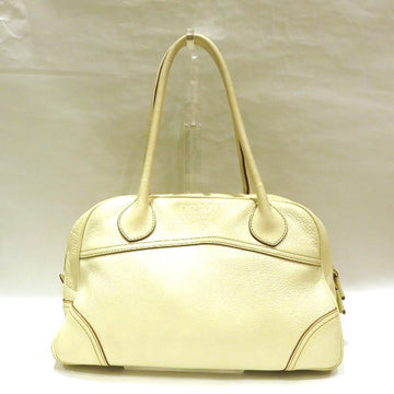 PRADA leather bag handbag Lady's