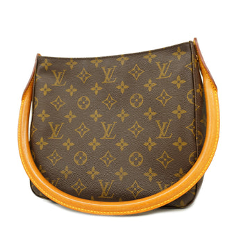 LOUIS VUITTONAuth  Monogram Looping MM M51146 Women's Shoulder Bag