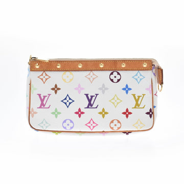 LOUIS VUITTON Multicolor Pochette Accessoir Bron (White) M92649 Ladies Monogram