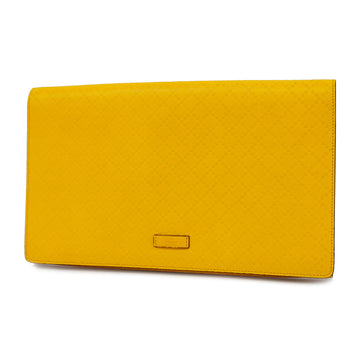 GUCCIAuth  Diamante Clutch Bag 354232 Women,Unisex,Men PVC Yellow