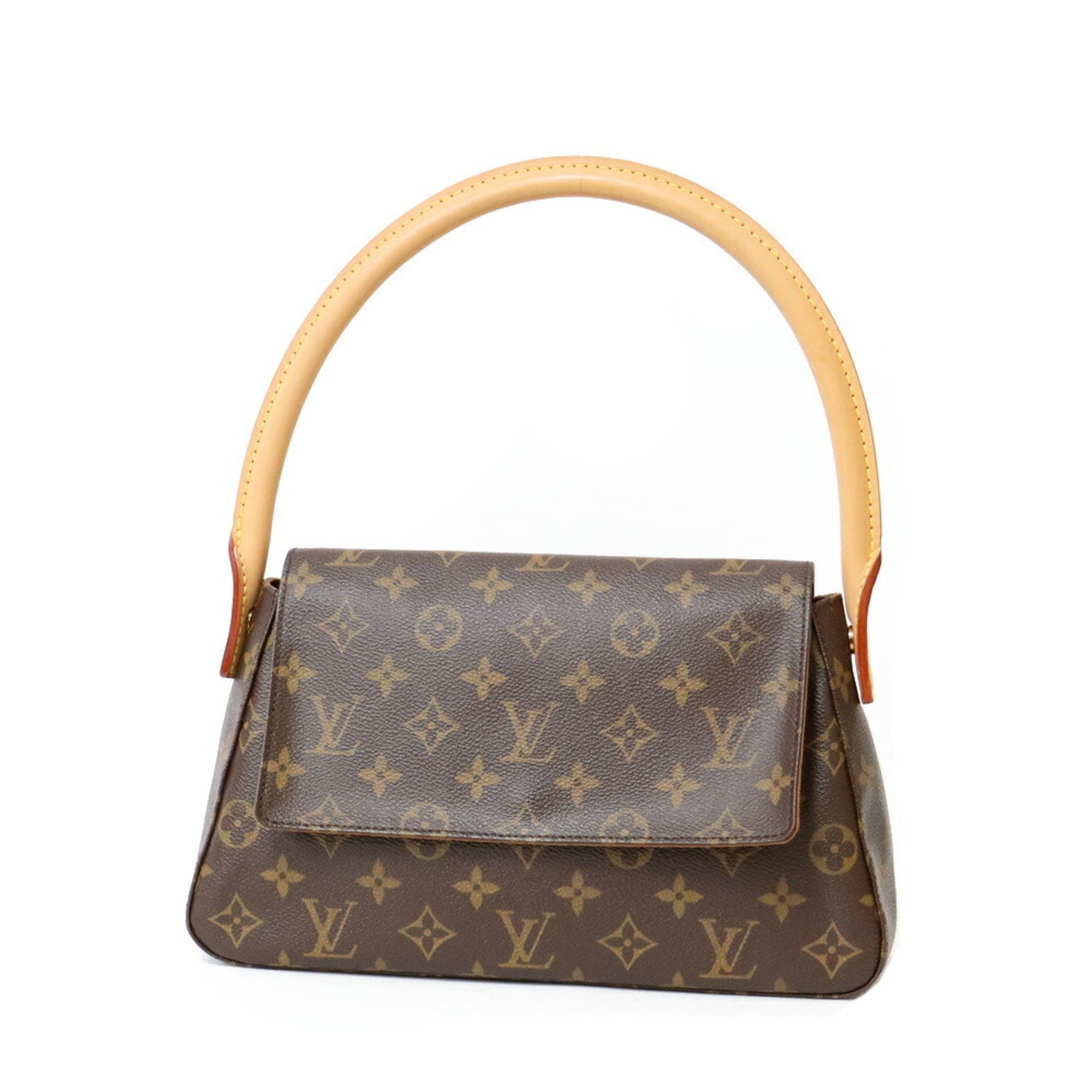 Auth LOUIS VUITTON Mini Looping M51147 Monogram Women's Shoulder Bag