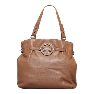 TORY BURCH Tote Bag Handbag Brown Leather Ladies