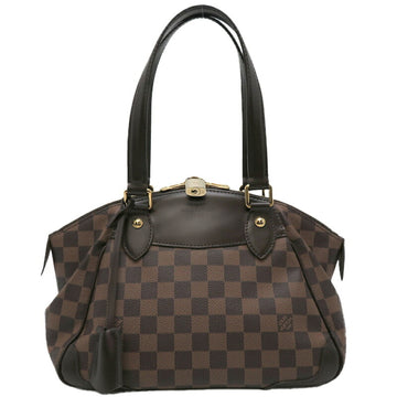 LOUIS VUITTON Verona PM Women's Handbag N41117 Damier Brown