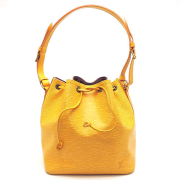 LOUIS VUITTON Petit Noe Women's Shoulder Bag M44109 Epi Tassili Yellow