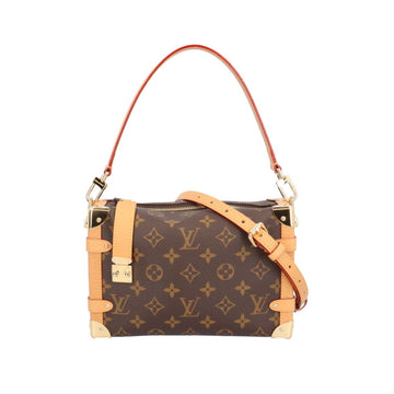 LOUIS VUITTON Side Trunk MM Monogram Shoulder Bag Canvas M46358 Brown Women's  2way