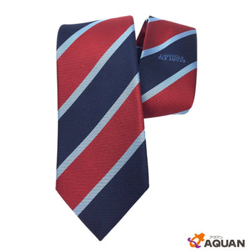 GUCCISuper SALE・ Silk Tie Striped Navy x Red 100% Men's