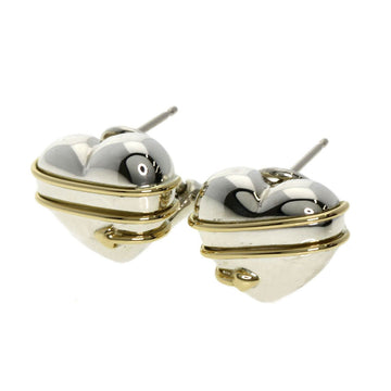 TIFFANY Heart & Arrow Earrings Silver/K18YG Women's &Co.
