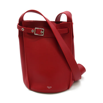 CELINE Tote Bag Red Calfskin [cowhide]