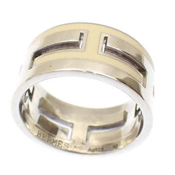 HERMES Move Ash Ring Women's SV925 No. 12 #13 7.6g Silver