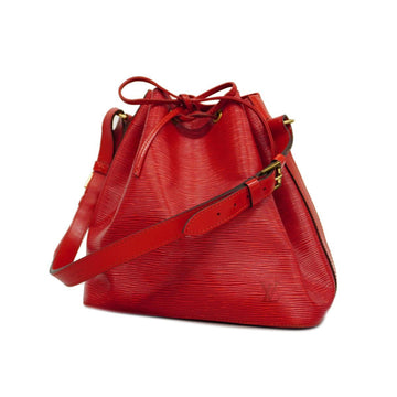 LOUIS VUITTON Shoulder Bag Epi Petit Noe M44107 Castilian Red Ladies