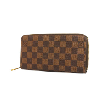 LOUIS VUITTONAuth  Damier Zippy Wallet N41661 Women's Long Wallet [bi-fold]