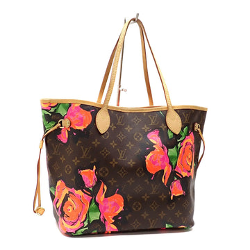 LOUIS VUITTON Tote Bag Monogram Rose Neverfull MM Women's M48613 Shoulder 2009 Stephen Sprouse Collection
