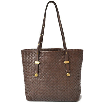 Bottega Veneta tote bag handbag 165153 V00A2 2040 BOTTEGA VENETA intrecciato dark brown