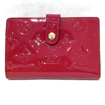 LOUIS VUITTON Vernis Portefeuil Viennois M91768 Wallet Bifold Women's