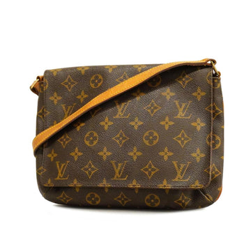 LOUIS VUITTON Shoulder Bag Monogram Musette Tango Short Strap M51257 Brown Ladies