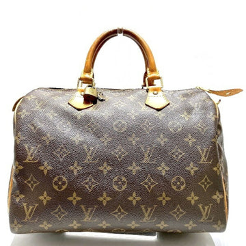 LOUIS VUITTON Monogram Speedy 30 M41526 Bag Handbag Men Women