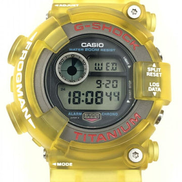 CASIO G-SHOCK Watch DW-8200 Frogman Skeleton Red Letter Yellow G-Shock