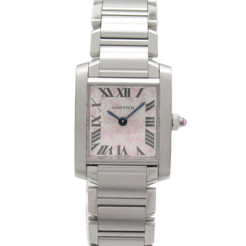 CARTIER Tank Francaise SM Wrist Watch watch Wrist Watch W51031Q3 Quartz Silver Stainless Steel W51031Q3