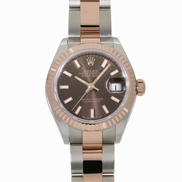 ROLEX Datejust 28 279171 Random Chocolate Ladies Watch