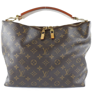 LOUIS VUITTON Shri PM M40586 Monogram Canvas Brown CA1102 Women's Shoulder Bag