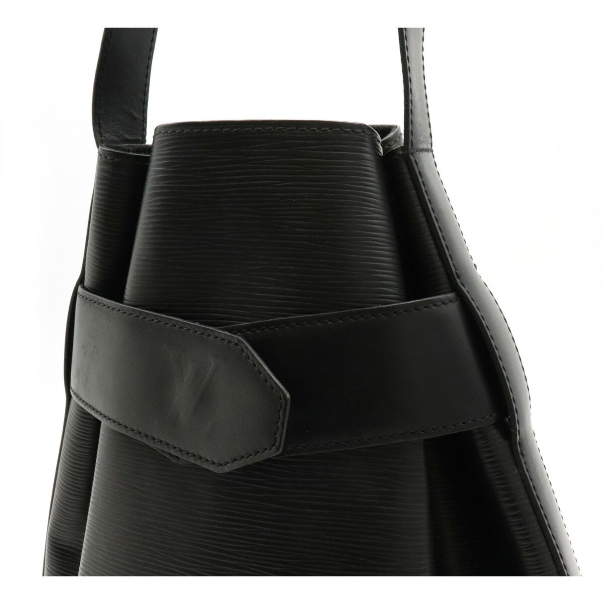 LOUIS VUITTON Epi Sac Depaule PM Shoulder Bag Black M80157 LV Auth 24647  Leather ref.372011 - Joli Closet