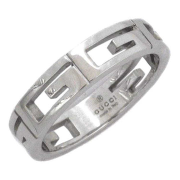 GUCCI Multiple Ring WG White Gold No. 12.5 750 K18  G Men's Women's Unisex