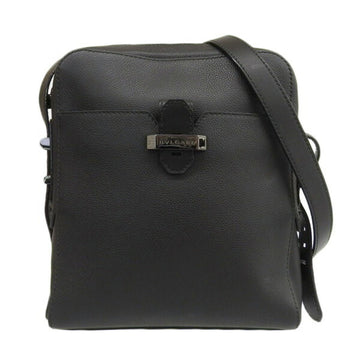 Bvlgari leather shoulder-bag black