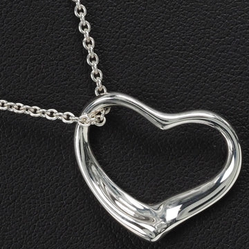 TIFFANY Open Heart Elsa Peretti Silver 925 Women's Necklace
