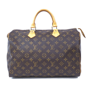 Louis Vuitton Handbag Monogram Boston Bag Speedy 35 M41524 Brown Ladies