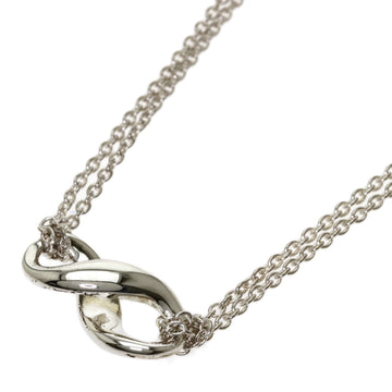 TIFFANY Figure Eight Necklace Silver Ladies &Co.