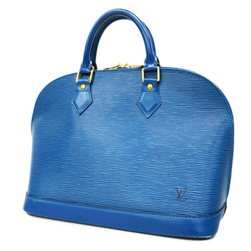 LOUIS VUITTONAuth  Epi Alma M52145 Women's Handbag Toledo Blue