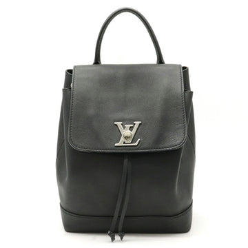 Louis Vuitton Lock Me Backpack Rucksack Calf Leather Noir Black M41815