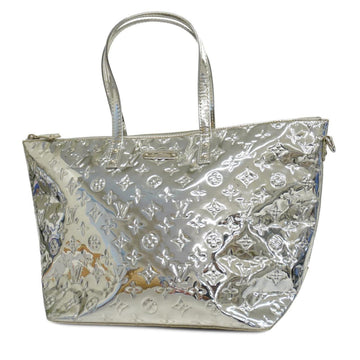 LOUIS VUITTON Tote Bag Bellevue PM M95761 Silver Women's