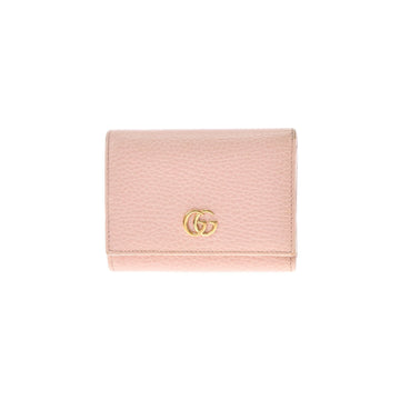 Gucci Men,Women Calfskin Wallet (tri-fold) Pink