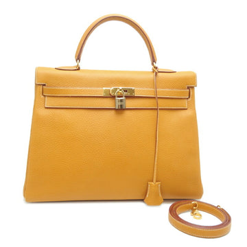 Hermes Kelly 25 Inner sewing handbag Swift mushroom Gold metal fittings B  stamped 2023 Hermes
