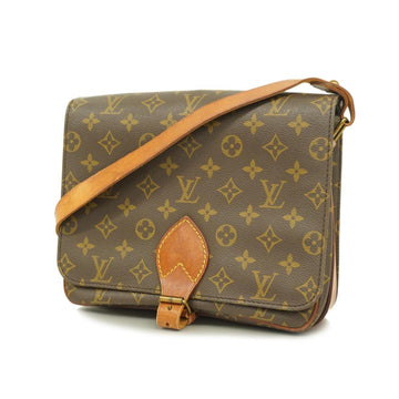 LOUIS VUITTON Shoulder Bag Monogram Cartesier 26 M51252 Brown Ladies