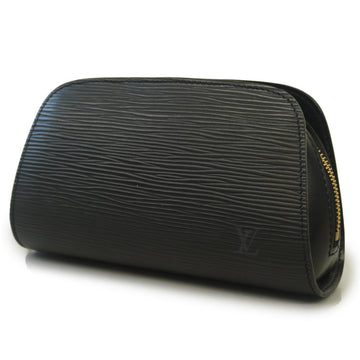 LOUIS VUITTON Pouch Epi Dauphine PM M48442 Noir Ladies