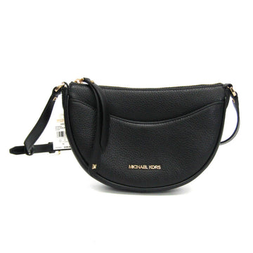 MICHAEL KORS DOVER 35R3G4DC5L Women's Leather Shoulder Bag Black