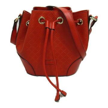 GUCCI Shoulder Bag Red leather 354229