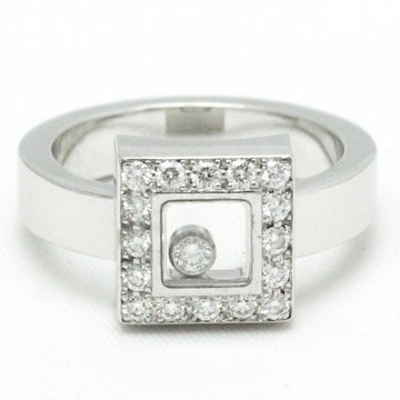 CHOPARD Happy Diamonds 82/2896 White Gold [18K] Fashion Diamond Band Ring Silver