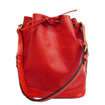 LOUIS VUITTON Shoulder Bag Epi Noe M44007 Castilian Red Ladies