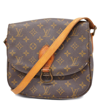 LOUIS VUITTON Shoulder Bag Monogram Saint Cloud M51242 Brown Ladies