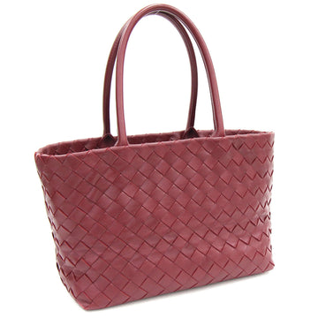 Bottega Veneta Tote Bag Intrecciato 600887 Bordeaux Leather Ladies