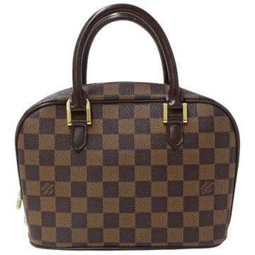 Louis Vuitton Bag Damier Women's Handbag Saria Mini N51286 Brown