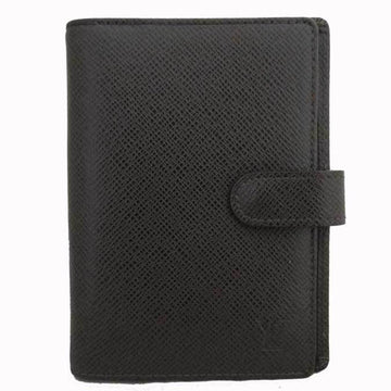 LOUIS VUITTON Notebook Cover Taiga Agenda PM Grizzly [Dark Brown] Leather Women's Men's R20434