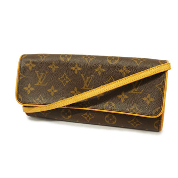 LOUIS VUITTONAuth  Monogram Pochette Twin GM M51852 Women's Shoulder Bag