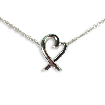 TIFFANY 925 loving heart pendant necklace