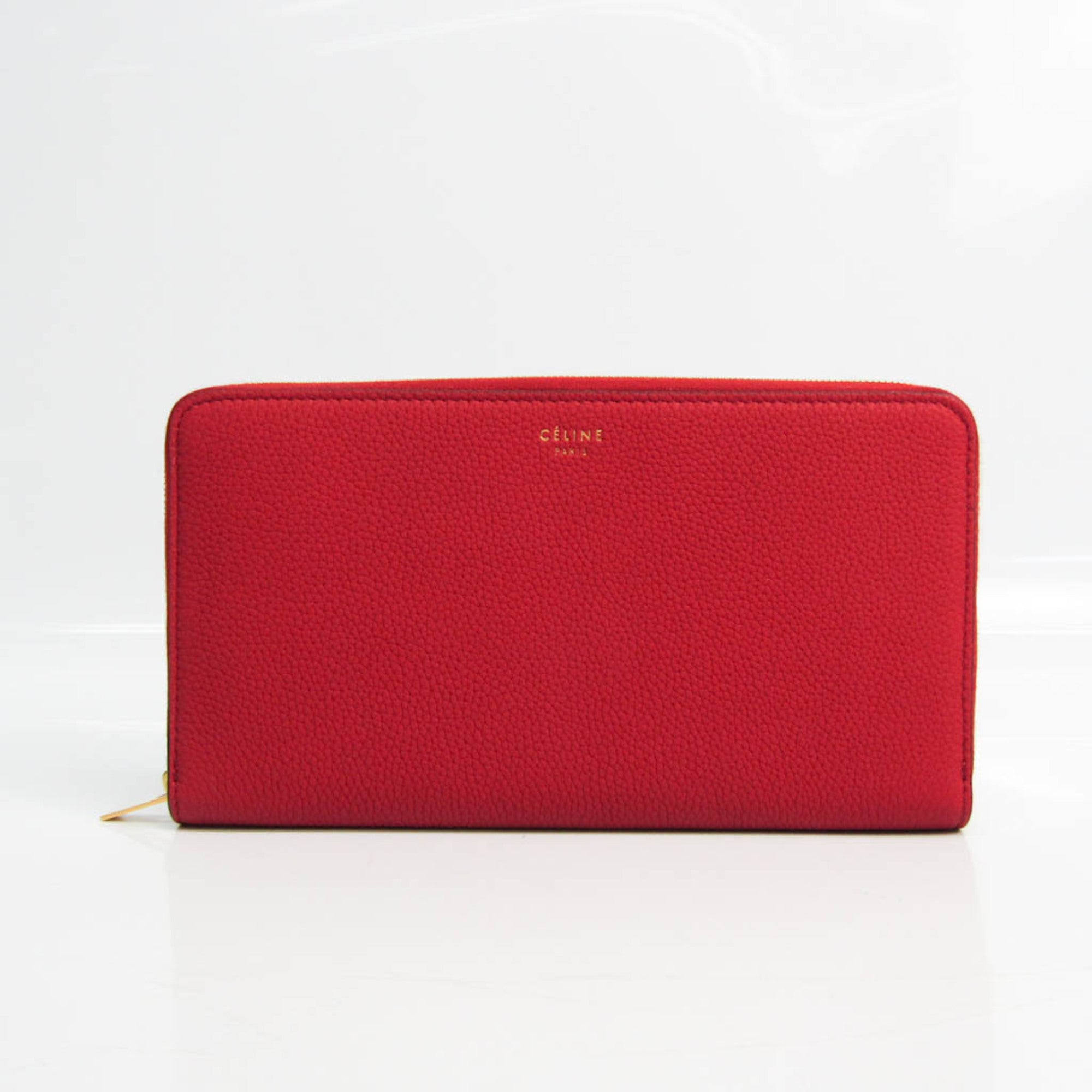 Celine wallet shop red