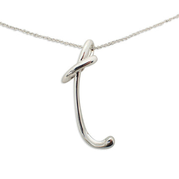 TIFFANY 925 initial T long pendant necklace